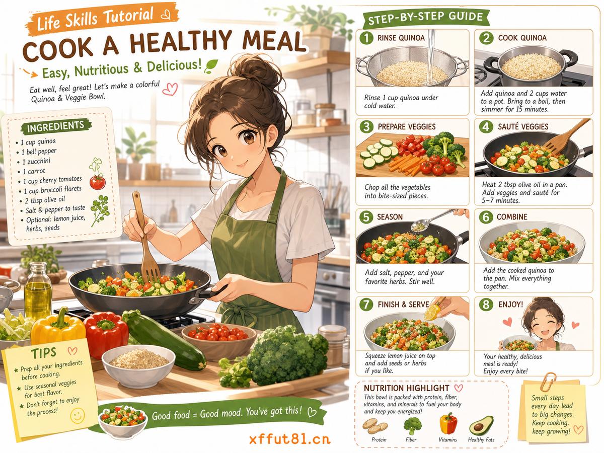 芒果视频生活技能动漫-健康饮食教程